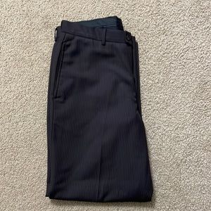 Van Heusen Black with Gary Pinstripe Dress Pants Sz. 34x30